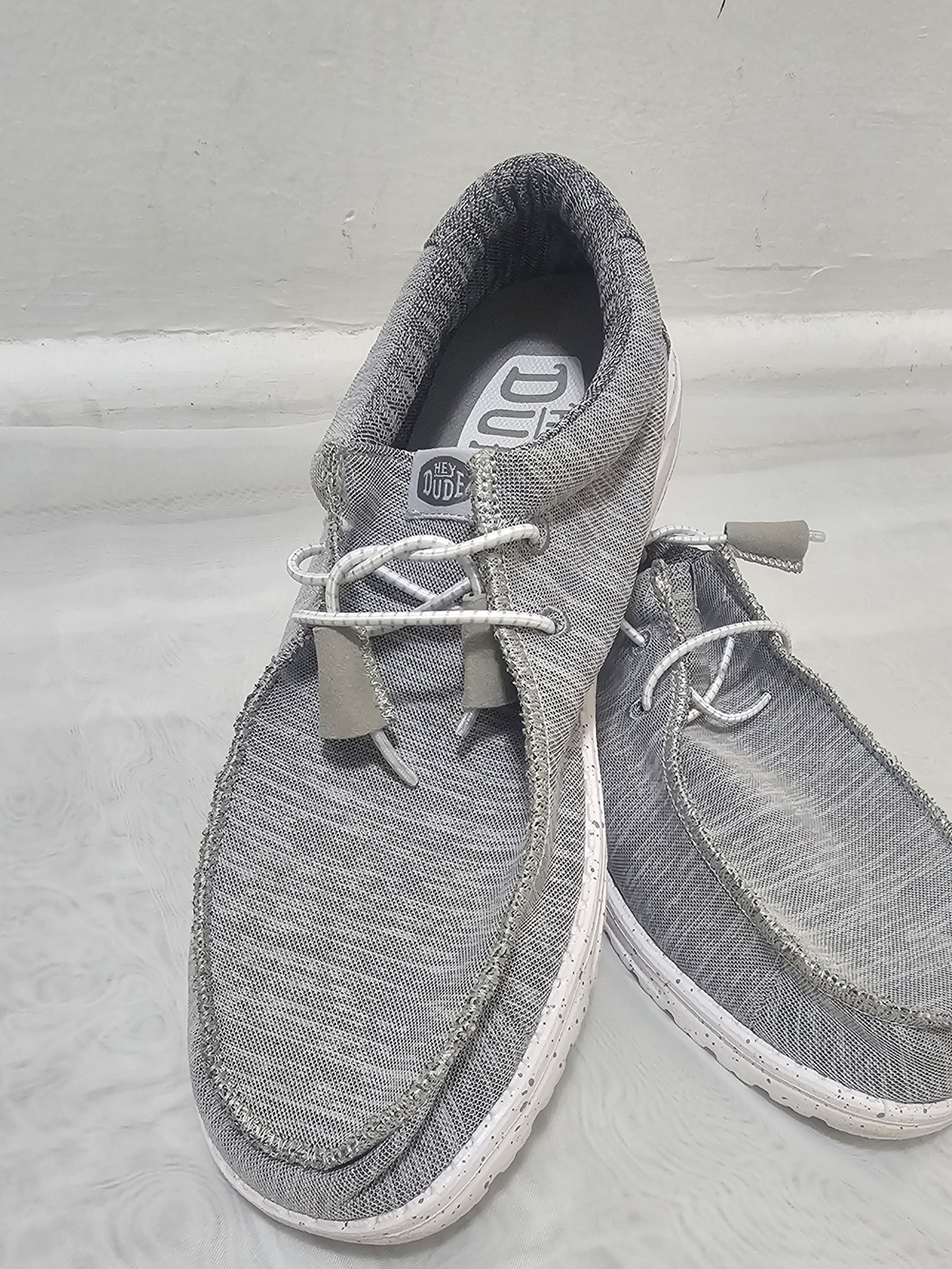 Hey Dude Wally Stretch Slip-On Shoes - Gray